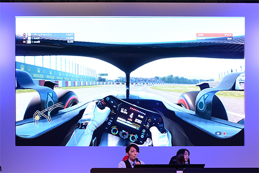 ꡼ No.005Υͥ / TGS 2018ϸF1졼һˤF1 2018θ¶ץ쥤Ԥ줿Samsung SDD֡Υ٥ȥݡ