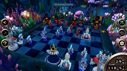 画像ギャラリー No.004のサムネイル画像 / 本格チェスが楽しめるスマホアプリ「Arcane Chess」がリリース。戦闘アニメーションの挿入で迫力満点な試合展開に