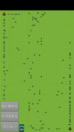 画像ギャラリー No.001のサムネイル画像 / 群れをひたすら眺め続ける。スマホ向けアリ観察ゲーム「アリぐらし」を紹介する「(ほぼ)日刊スマホゲーム通信」第1805回