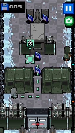 画像ギャラリー No.003のサムネイル画像 / 軍事基地に忍び込むスマホ向けアクションゲーム「潜入作戦」を紹介する「(ほぼ)日刊スマホゲーム通信」第1807回