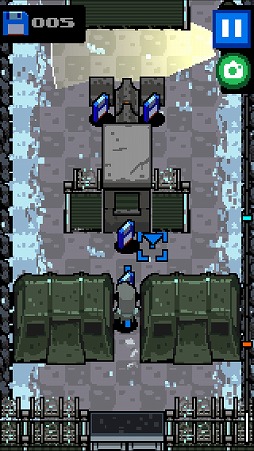 画像ギャラリー No.004のサムネイル画像 / 軍事基地に忍び込むスマホ向けアクションゲーム「潜入作戦」を紹介する「(ほぼ)日刊スマホゲーム通信」第1807回