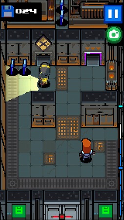 画像ギャラリー No.005のサムネイル画像 / 軍事基地に忍び込むスマホ向けアクションゲーム「潜入作戦」を紹介する「(ほぼ)日刊スマホゲーム通信」第1807回