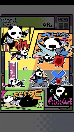 画像ギャラリー No.003のサムネイル画像 / 忍者のパンダを操るスマホ向けアクション「キラーパンダ」を紹介する「(ほぼ)日刊スマホゲーム通信」第1808回