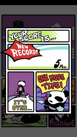 画像ギャラリー No.008のサムネイル画像 / 忍者のパンダを操るスマホ向けアクション「キラーパンダ」を紹介する「(ほぼ)日刊スマホゲーム通信」第1808回