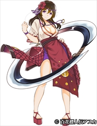 画像ギャラリー No.002のサムネイル画像 / 新作ブラウザゲーム「百花標人伝アスカ」,正式サービスを本日開始