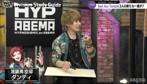 画像ギャラリー No.002のサムネイル画像 / ABEMAオリジナルシリーズ「ヒプノシスマイク Division Study Guide #2」の公式レポートが公開