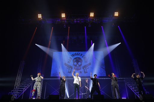 画像ギャラリー No.013のサムネイル画像 / 「ヒプステ」ヨコハマ・ディビジョン単独ライブ《Rep LIVE side M.T.C》のゲネプロ公演レポート。“MAD TRIGGER CREW”の魅力が大爆発!