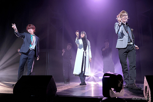 画像ギャラリー No.004のサムネイル画像 / 「『ヒプステ』《Fling Posse & 麻天狼 feat. 鬼瓦ボンバーズ ＆ D4》」ゲネプロレポート。キャラクターたちの出生や秘密も明らかに