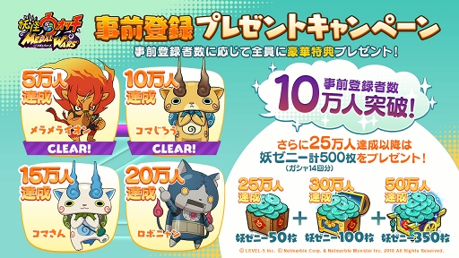 画像ギャラリー No.002のサムネイル画像 / 「妖怪ウォッチ メダルウォーズ」,公式Twitterにてギフト券が当たる「バトルアンケート」を実施