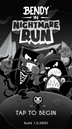 画像ギャラリー No.001のサムネイル画像 / モノクロ調のカートゥーンバトル。スマホ向けランアクション「Bendy in Nightmare Run」を紹介する「(ほぼ)日刊スマホゲーム通信」第1816回