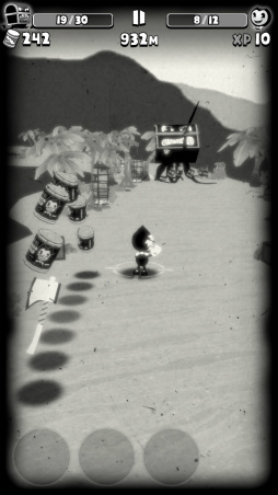 画像ギャラリー No.006のサムネイル画像 / モノクロ調のカートゥーンバトル。スマホ向けランアクション「Bendy in Nightmare Run」を紹介する「(ほぼ)日刊スマホゲーム通信」第1816回