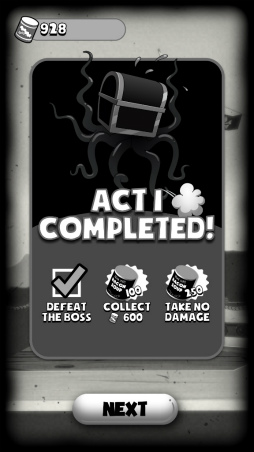 画像ギャラリー No.008のサムネイル画像 / モノクロ調のカートゥーンバトル。スマホ向けランアクション「Bendy in Nightmare Run」を紹介する「(ほぼ)日刊スマホゲーム通信」第1816回