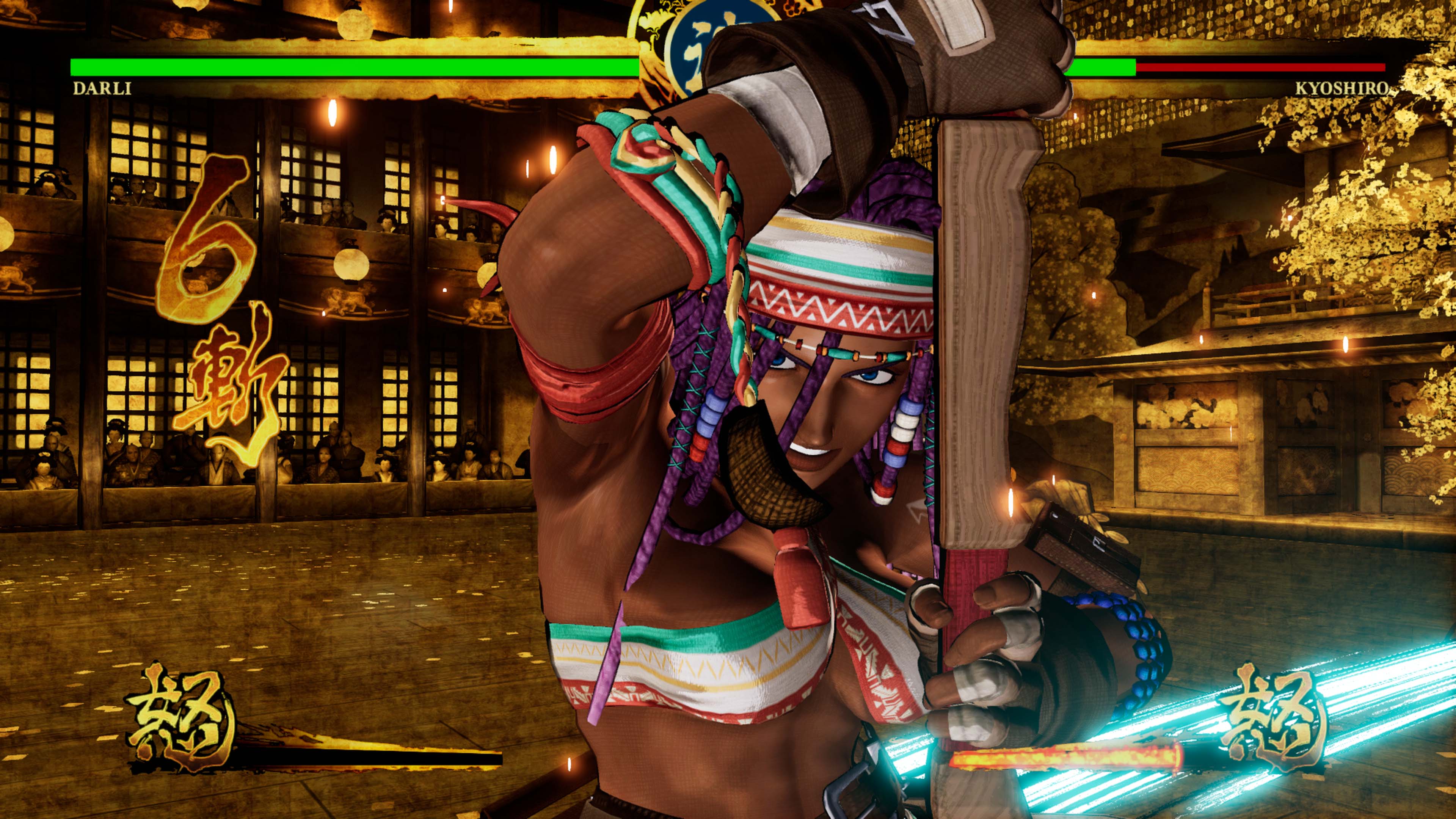 画像集 002 剣戟対戦格闘ゲーム Samurai Spirits 新キャラクター ダーリィ ダガー の紹介トレイラー