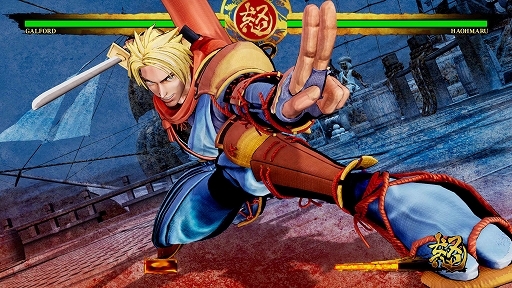 画像ギャラリー No.003のサムネイル画像 / 「SAMURAI SPIRITS」,蒼きイナズマ忍者「ガルフォード」の紹介トレイラーが公開