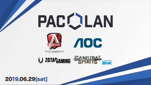 画像ギャラリー No.001のサムネイル画像 / 第4回「PACLAN」が大阪で6月29日に開催。「SAMURAI SPIRITS」「レインボーシックス シージ」の大会などを実施予定