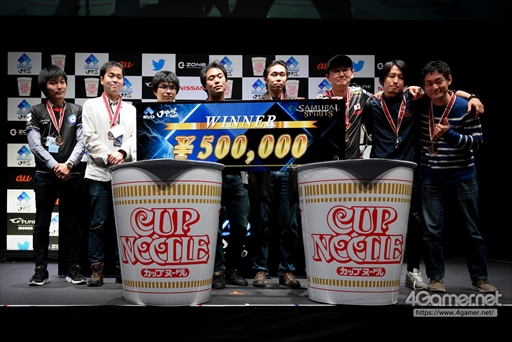 画像集#002のサムネイル/［EVO Japan］「SAMURAI SPIRITS」部門優勝は日本のgamera選手。エントリー数535人の激戦を制し，賞金50万円を獲得した