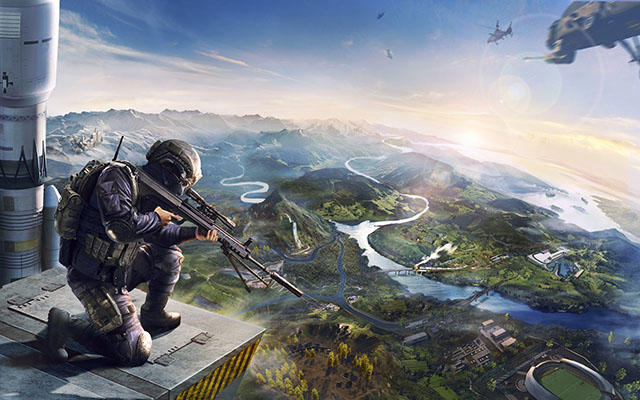 画像集 001 バトルロイヤルゲーム 荒野行動 のps4版が発表 19年春に配信 基本プレイ無料 リリース情報を追記