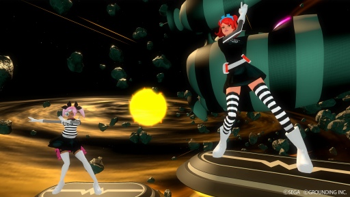 画像ギャラリー No.004のサムネイル画像 / 「スペースチャンネル5 VR あらかた★ダンシングショー」ならば,“あの世界”に入れる。そして“うらら”と一緒にミュージカルアクションを体感できる