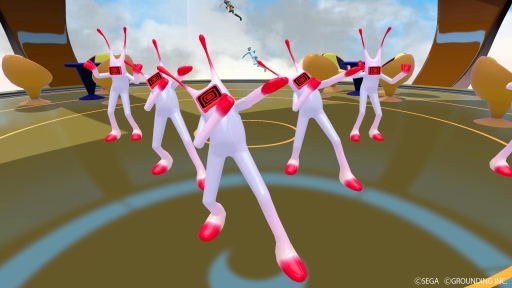 画像ギャラリー No.011のサムネイル画像 / 「スペースチャンネル5 VR あらかた★ダンシングショー」ならば,“あの世界”に入れる。そして“うらら”と一緒にミュージカルアクションを体感できる