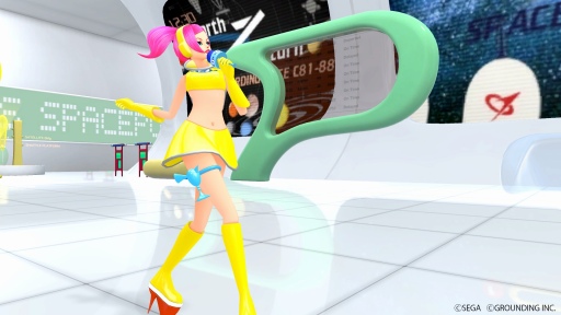 画像ギャラリー No.016のサムネイル画像 / 「スペースチャンネル5 VR あらかた★ダンシングショー」ならば,“あの世界”に入れる。そして“うらら”と一緒にミュージカルアクションを体感できる