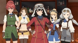 画像ギャラリー No.016のサムネイル画像 / 「荒野のコトブキ飛行隊 大空のテイクオフガールズ!」のプロモーションムービーが公開に。App Store&Google Playで事前登録の受付もスタート