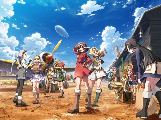 画像ギャラリー No.003のサムネイル画像 / 「荒野のコトブキ飛行隊」,豪華ログインボーナスなど「300万DL突破記念キャンペーン」が開催