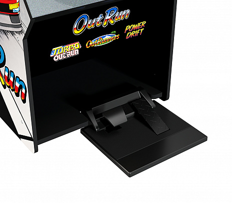 画像集#009のサムネイル/家庭用ゲーム筐体「ARCADE1UP OutRun」が2021年8月に発売。初回販売数は限定250台で次回入荷は未定