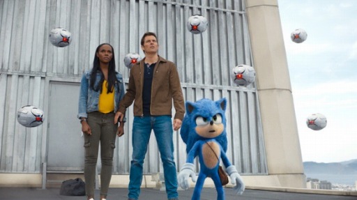 画像ギャラリー No.001のサムネイル画像 / 映画「ソニック・ザ・ムービー」の本編映像が公開。ソニックとドクター・ロボトニックが対決