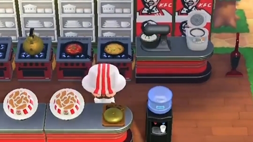 画像ギャラリー No.008のサムネイル画像 / フィリピンのKFCが「あつまれ どうぶつの森」内にオフィシャル島を開設。実店舗を再現するユニークなプロモーションを展開