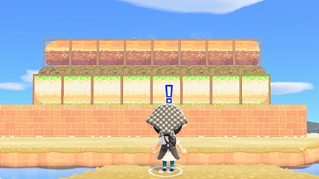 画像ギャラリー No.004のサムネイル画像 / 「あつまれ どうぶつの森」でコメダ珈琲店のくつろぎを楽しもう。“コメダ島(こめだじま)”の夢番地が本日公開。コメ牛を表現したマイデザインも