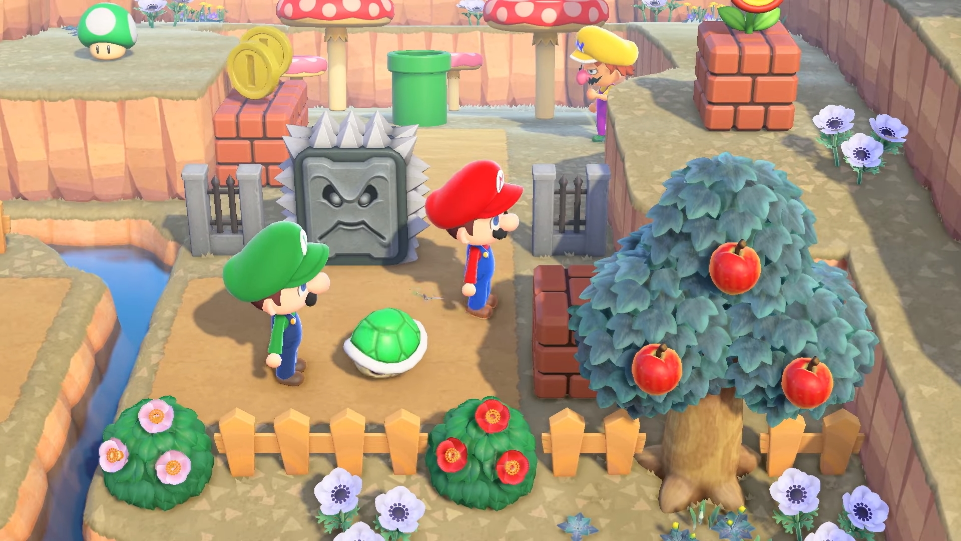 マリオ どうぶつの森