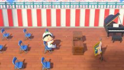 画像ギャラリー No.006のサムネイル画像 / 「あつまれどうぶつの森」で校舎の一部を再現した島やマイデザインを阪南大学と阪南大学高校が公開