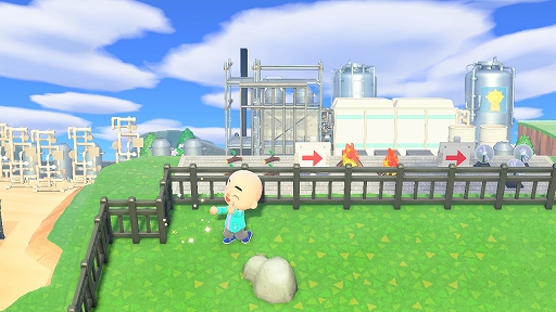 画像ギャラリー No.018のサムネイル画像 / 中国電力,「あつまれ どうぶつの森」で公開中の“えねるぎあ島”に新エリアを追加