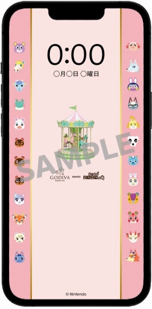 画像ギャラリー No.003のサムネイル画像 / バレンタイン限定「ゴディバ meets あつまれ どうぶつの森」コレクションが本日発売。Switchなどが当たるキャンペーンを実施