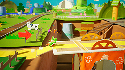 画像ギャラリー No.008のサムネイル画像 / ヨッシーが“しかけ”満載な工作の世界で大冒険。Switch「ヨッシークラフトワールド」のテレビCM映像が公開