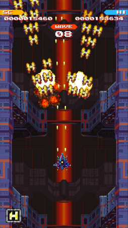 画像ギャラリー No.002のサムネイル画像 / ガンよりボム! スマホ向けシューティング「バクラッシュ」を紹介する「(ほぼ)日刊スマホゲーム通信」第1822回