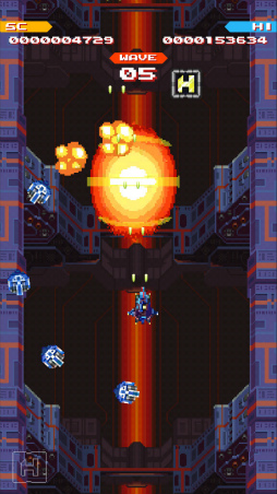 画像ギャラリー No.007のサムネイル画像 / ガンよりボム! スマホ向けシューティング「バクラッシュ」を紹介する「(ほぼ)日刊スマホゲーム通信」第1822回