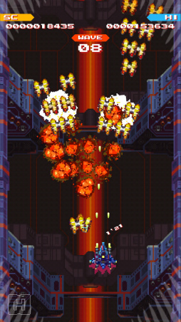 画像ギャラリー No.008のサムネイル画像 / ガンよりボム! スマホ向けシューティング「バクラッシュ」を紹介する「(ほぼ)日刊スマホゲーム通信」第1822回