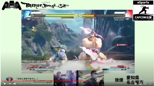 画像ギャラリー No.003のサムネイル画像 / 障がい者の社会参画を促す大会「第5回 e-sports Barrier Break-Cup」が閉幕。愛知県知事らがエールを贈る