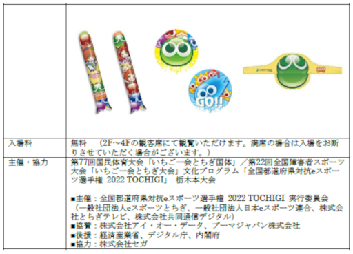 ���������꡼ No.015�Υ���ͥ������ / ��������ƻ�ܸ��й�e���ݡ������긢 2022 TOCHIGI �פ�פ�����ס����ĥ��꡼�����ڤˤƳ���