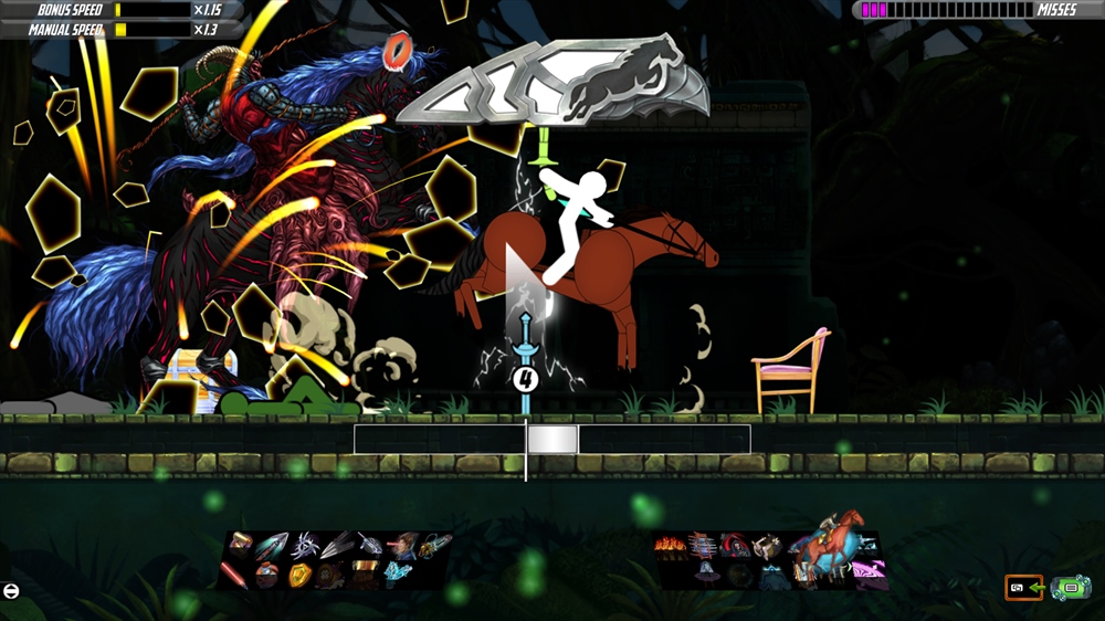 画像集 004 マウスだけで楽しめる爽快カンフーアクション One Finger Death Punch 2 が