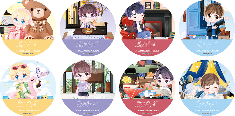 画像集 004 恋とプロデューサー コラボカフェが池袋 大阪のプリンセスカフェにて