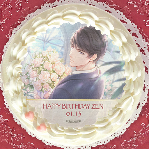 画像ギャラリー No.005のサムネイル画像 / 「恋とプロデューサー〜EVOL×LOVE〜」,ゼンのバースデースイーツが予約開始