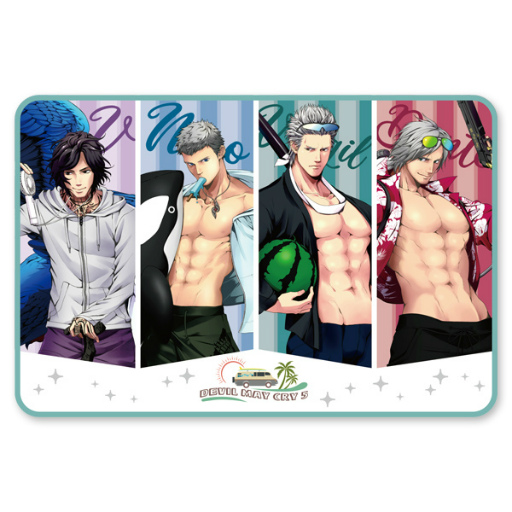 画像ギャラリー No.005のサムネイル画像 / 「デビル メイ クライ 5」の描き下ろしアートが描かれた限定商品が“カプとれ”に登場