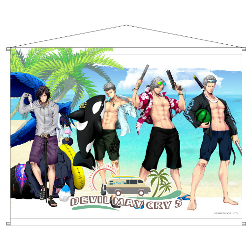 画像ギャラリー No.010のサムネイル画像 / 「デビル メイ クライ 5」の描き下ろしアートが描かれた限定商品が“カプとれ”に登場