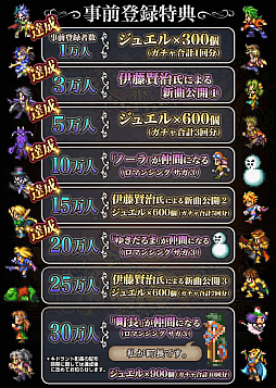 画像ギャラリー No.002のサムネイル画像 / 「ロマンシング サガ リ・ユニバース」，事前登録者数が20万人を突破。伊藤賢治氏の新曲第3弾が公開に