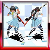 画像ギャラリー No.012のサムネイル画像 / 彩,咲,レイが新衣装をまとって大暴れする,「お姉チャンバラORIGIN」のDLC第2弾が本日配信開始