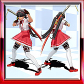 画像ギャラリー No.013のサムネイル画像 / 彩,咲,レイが新衣装をまとって大暴れする,「お姉チャンバラORIGIN」のDLC第2弾が本日配信開始