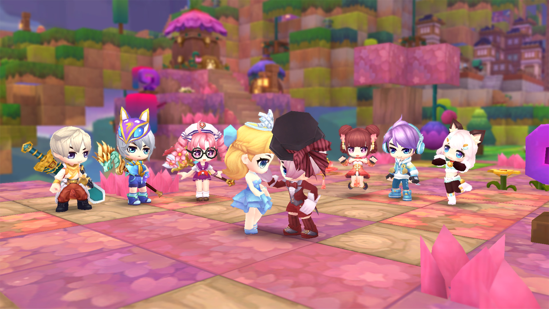 画像集 001 わくわくファンタジー ほのぼのキュートな癒し系ゲームビジュアルが公開に