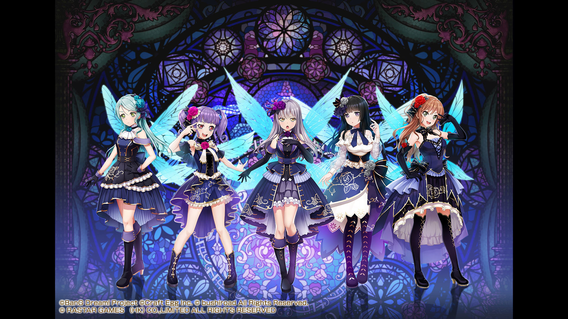 画像集 002 ロストディケイド バンドリ ガルパ コラボで登場するroseliaのイラストや